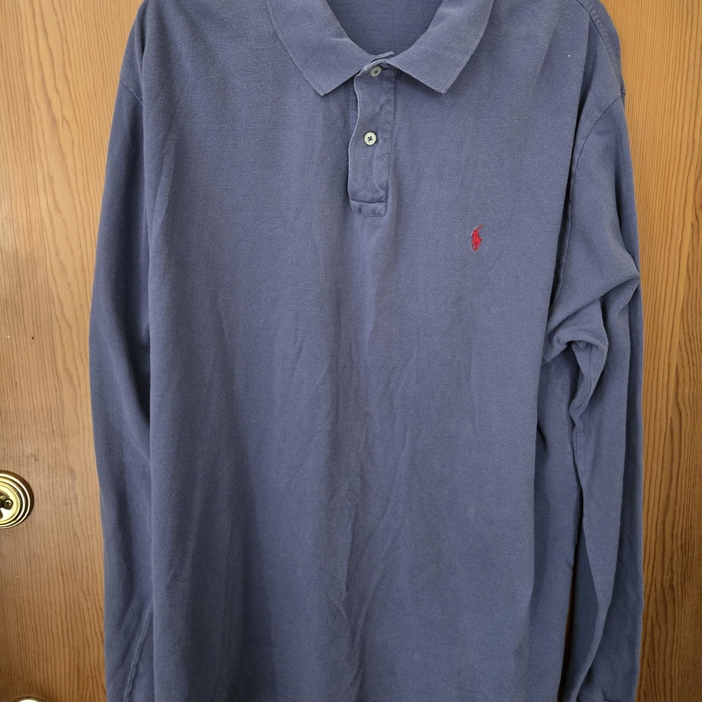 Ralph Lauren Navy Long Sleeve Polo